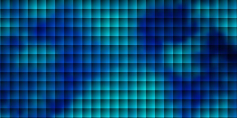 Light BLUE vector pattern in square style.