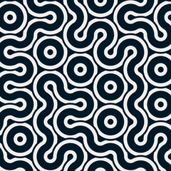 Colour Hehagon Tile Connection art background design illustration