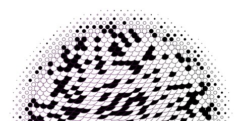 Light Pink vector backdrop with dots. Illustration with set of shining colorful abstract spheres. Design for your commercials.