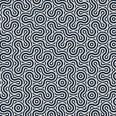 Colour Hehagon Tile Connection art background design illustration