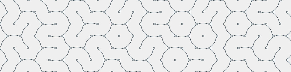 Colour Hehagon Tile Connection art background design illustration