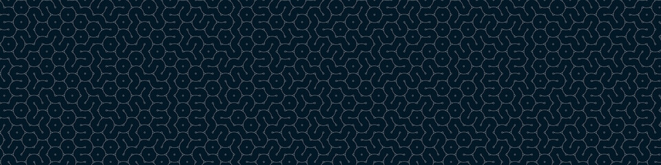 Obraz premium Colour Hehagon Tile Connection art background design illustration