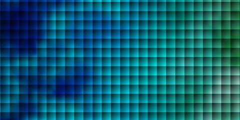 Light BLUE vector pattern in square style.