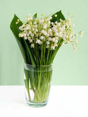 lily-of-the-valley as white spring flowers