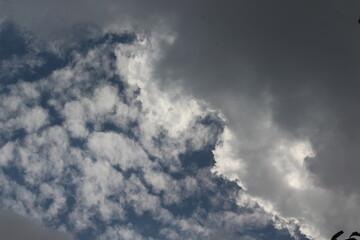 Fototapeta na wymiar clouds time lapse