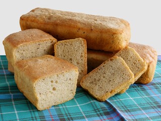 loaf of tasty homemade bread 