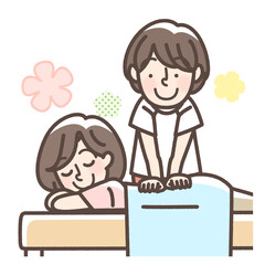 マッサージ　女性