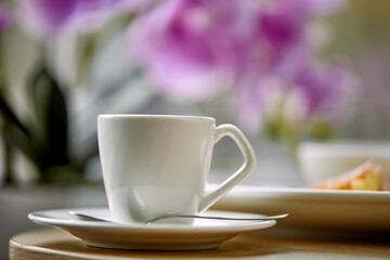 breakfast in the cafe