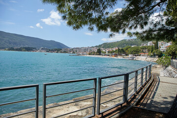 beautiful sea in the Montenegro
