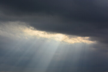 sunlight and clouds