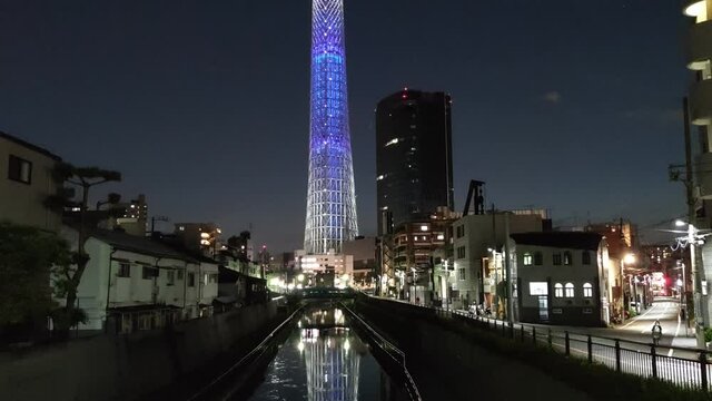 東京スカイツリー　特別ライティング