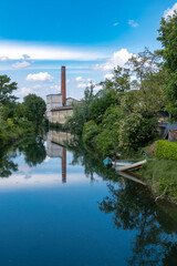 Panorami del fiume Adda tra Vaprio e Fara Gera, Lombardia