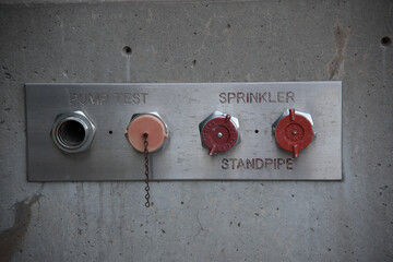 wall fire sprinkler standpipe