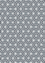 Colour Hehagon Tile Connection art background design illustration