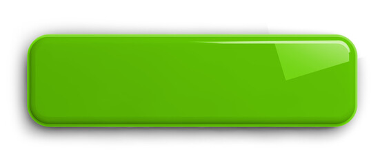 Green Button 3D Clipart Image - 353810441