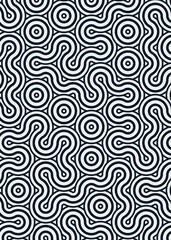 Fototapeta premium Colour Hehagon Tile Connection art background design illustration