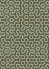 Naklejka premium Colour Hehagon Tile Connection art background design illustration