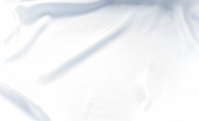 Texture of white silk, fabric concept