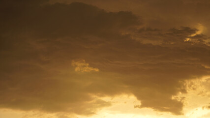 Sepia Clouds in the sky