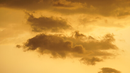 Sepia Clouds in the sky