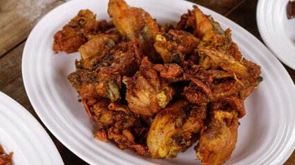 fried chicken wings