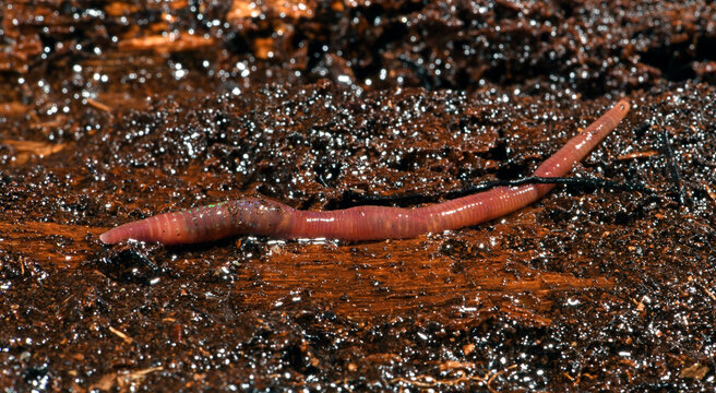 Kompostwurm (Eisenia fetida) - redworm