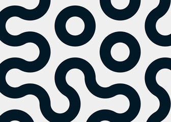 Colour Hehagon Tile Connection art background design illustration