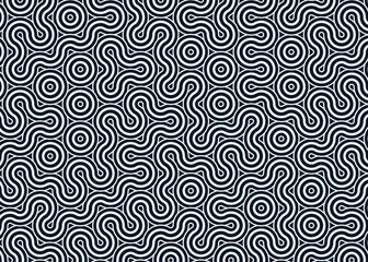 Fototapeta premium Kolor Hehagon Tile Połączenie sztuki tła projektowania ilustracji