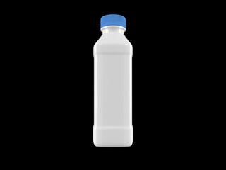 Small  Bottle Mockup 3D Rendering  Design