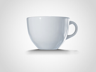 Coffee Cup 3D Rendering Mockup Design