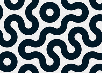 Colour Hehagon Tile Connection art background design illustration