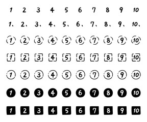シンプルな数字のアイコンのセット 数 番号 イラスト 飾り 装飾 矢印 Wall Mural Yugoro シンプルな数字のアイコンのセット 数 番号 イラスト 飾り 装飾 矢印 Wall Mural Yugoro