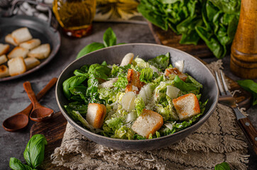 Delicious and simple ceasar salad