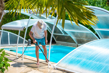 entretien de la piscine