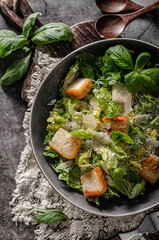 Delicious and simple ceasar salad