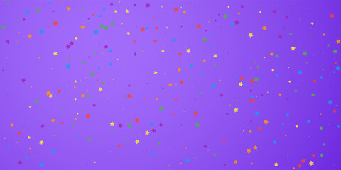Obraz premium Festive confetti. Celebration stars. Joyous stars 