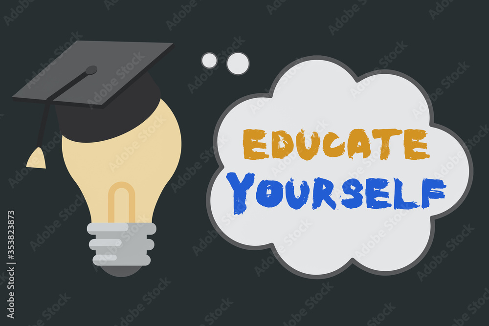 Poster handwriting text prepare oneself or someone in a particular area or subject. conceptual photo inviti