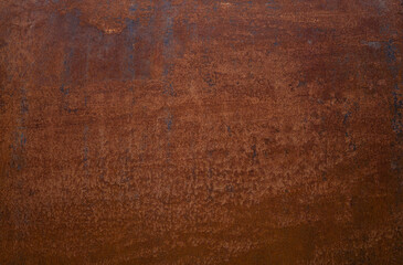 Grunge rusted metal texture, rust, and oxidized metal background. Old metal iron panel