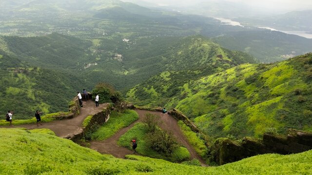 view from the mountain