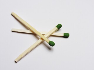 matches on a green