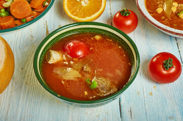 Algerian Chourba Hamra F'daouech