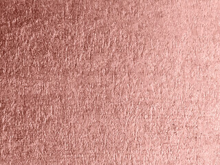 Rose gold foil texture background. Gold pink surface backdrop. Rose quartz pattern. Trendy template for holiday designs, party, birthday, wedding, invitation, web, banner card. Vector