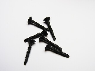 screws and screwdriver