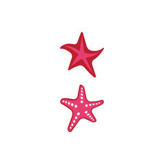 Fototapeta na wymiar Star Fish Logo Template vector