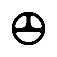 Steering wheel car icon