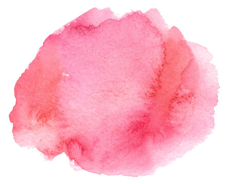 Abstract pink watercolor background. Watercolor splash