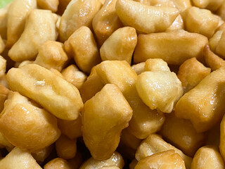 Chuck-chuk - oriental flour sweets with honey close-up