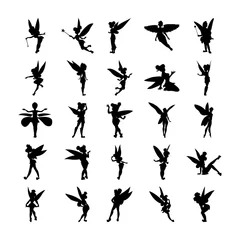  Fairy Silhouette Set  