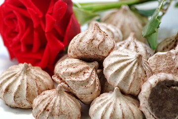 Meringue (meringue) is a dessert and the basis of many confectionery products, which is whipped and...