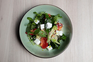 Delicious food photography, menu.